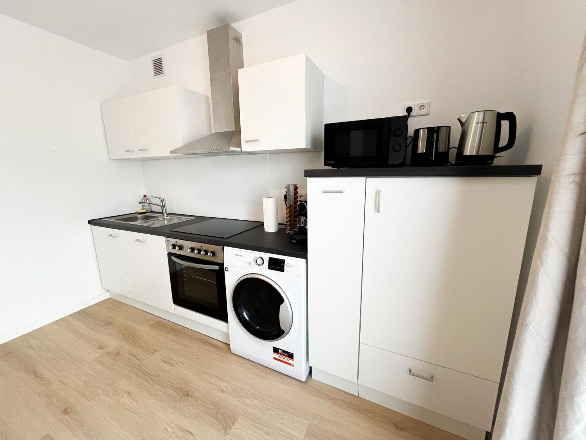 Apartment Duesseldorf City Eksteriør billede